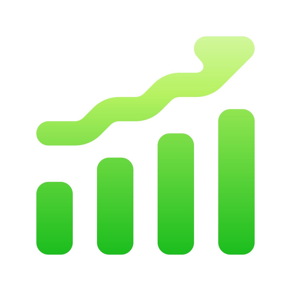 softteal gradient style 완고한 icon