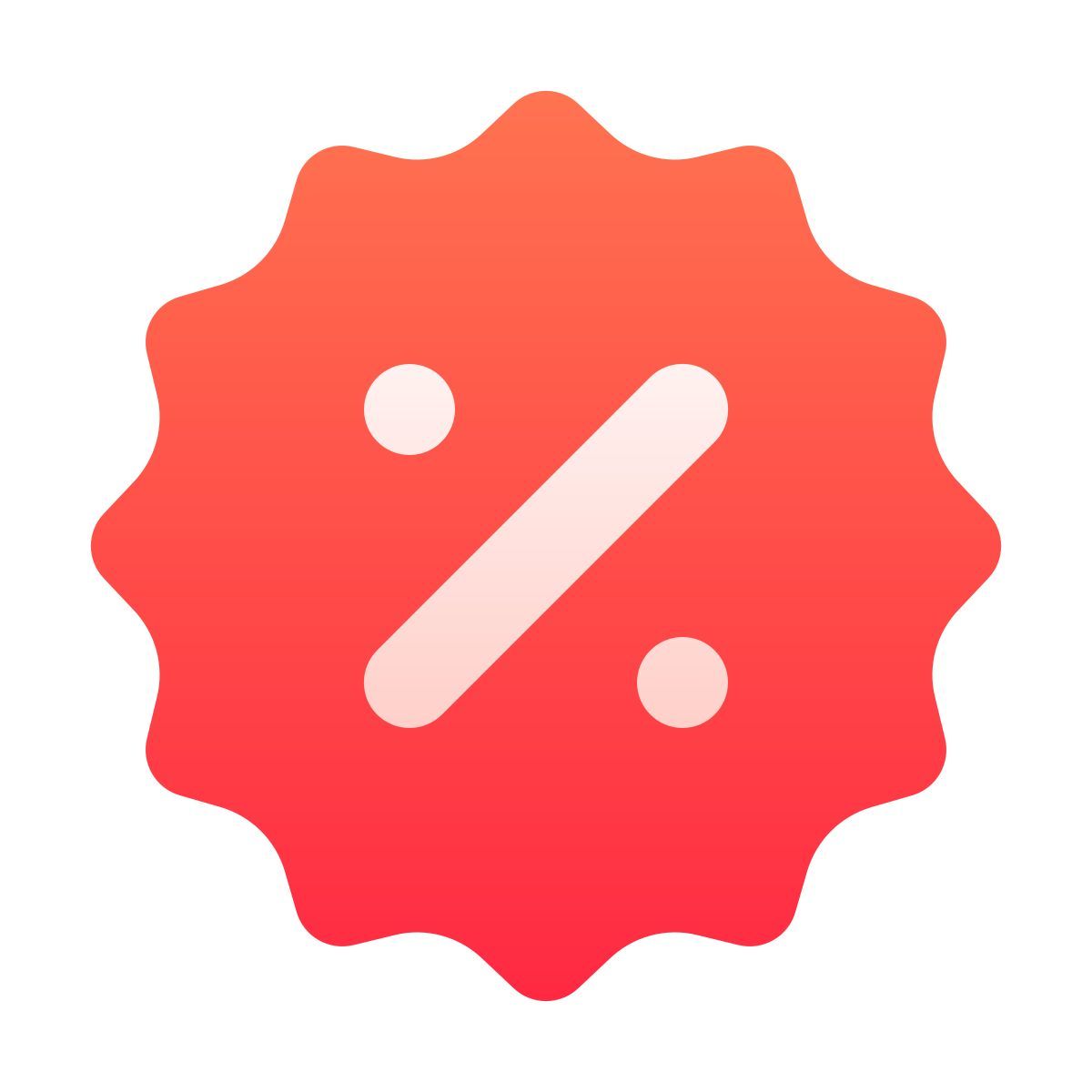 softteal gradient style descuento icon