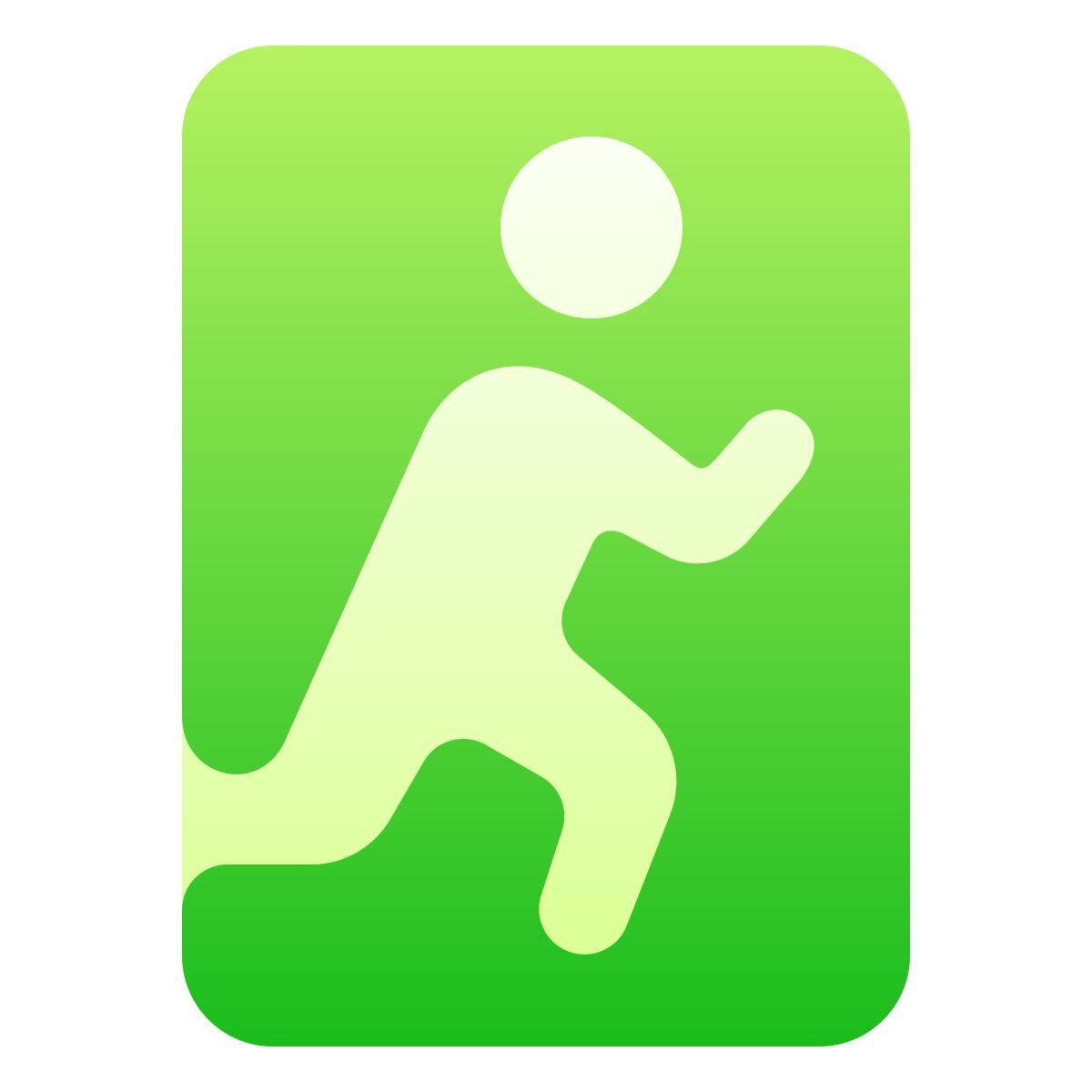 softteal gradient style sortie de secours icon