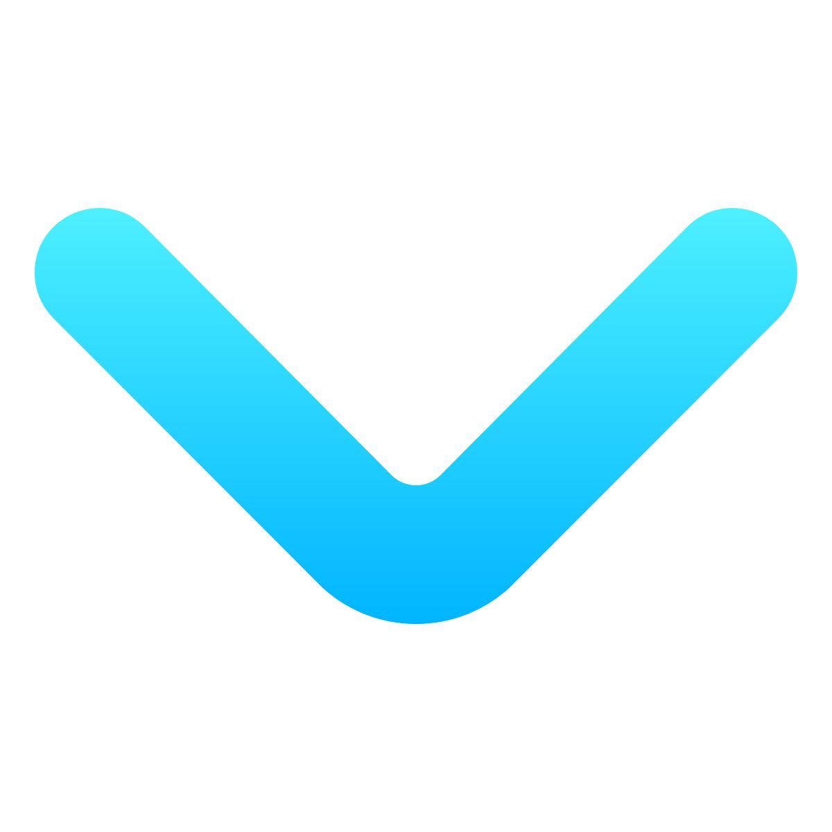 softteal gradient style 展开箭头 icon