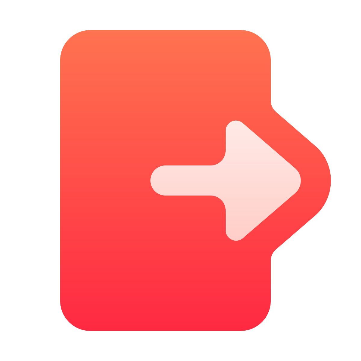 softteal gradient style exporter icon