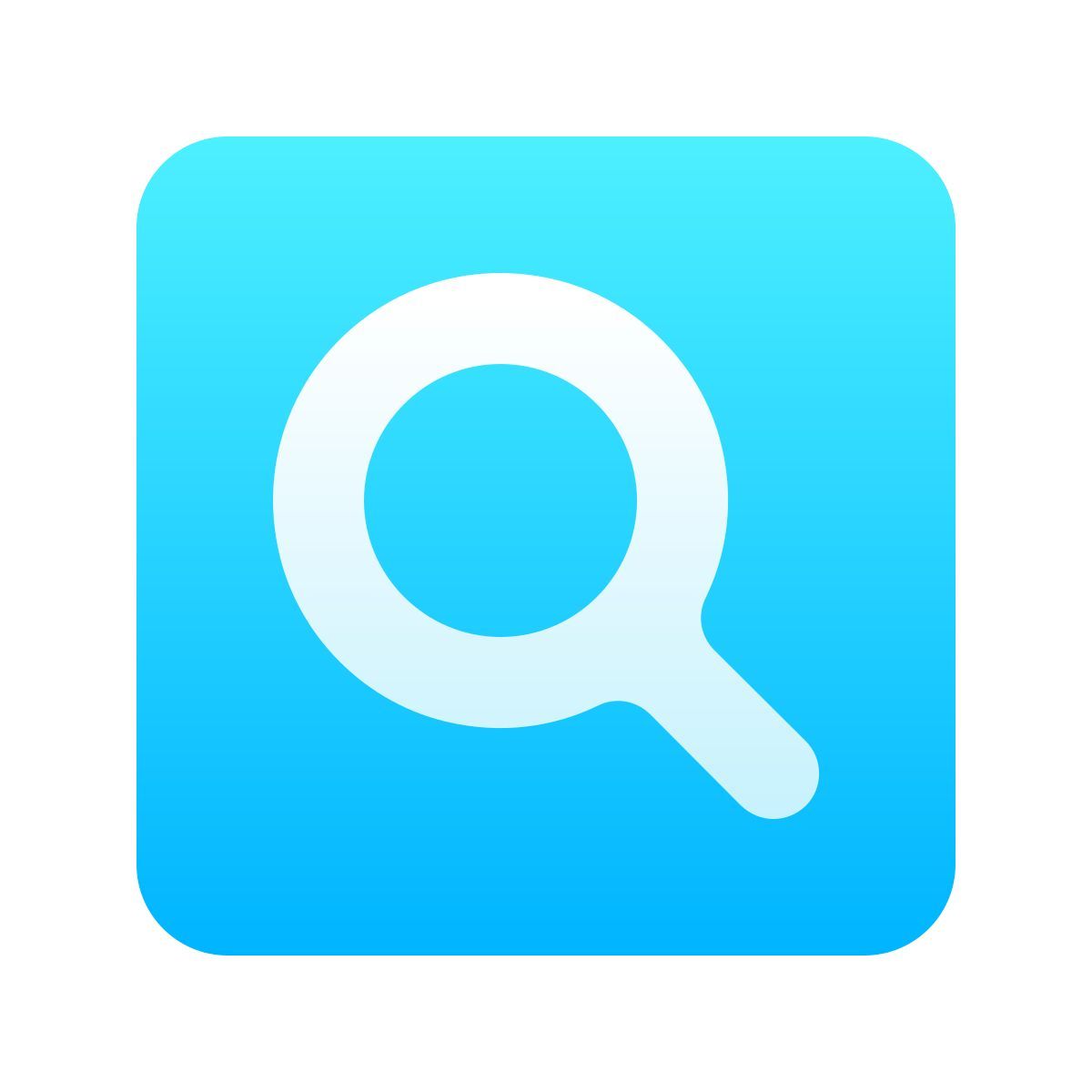softteal gradient style google web suche icon
