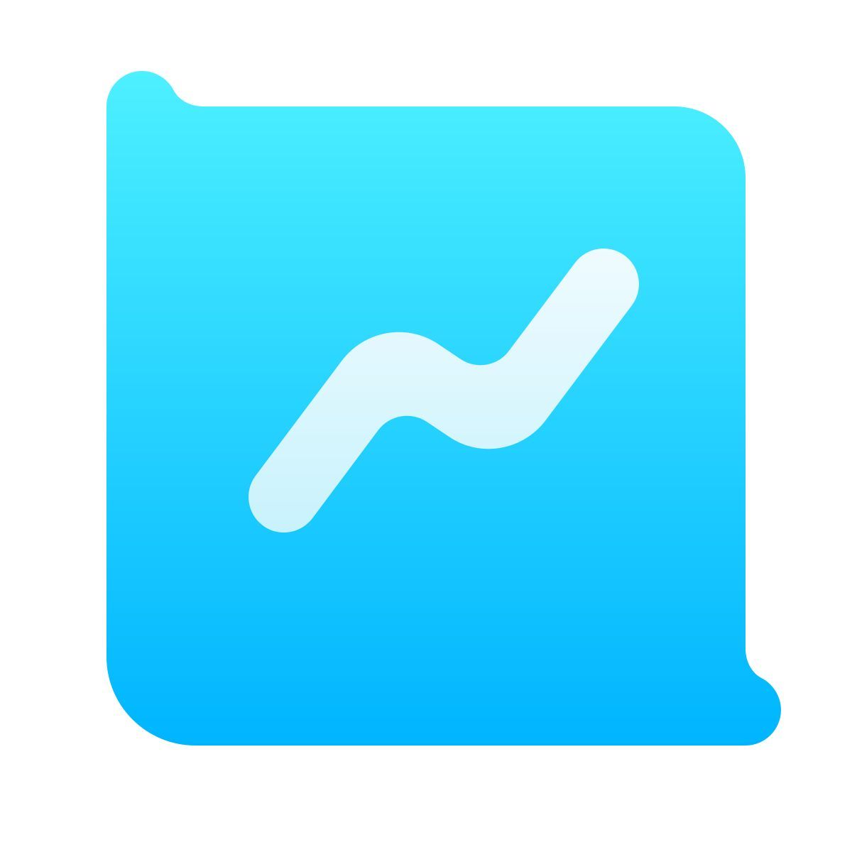 softteal gradient style graphique icon