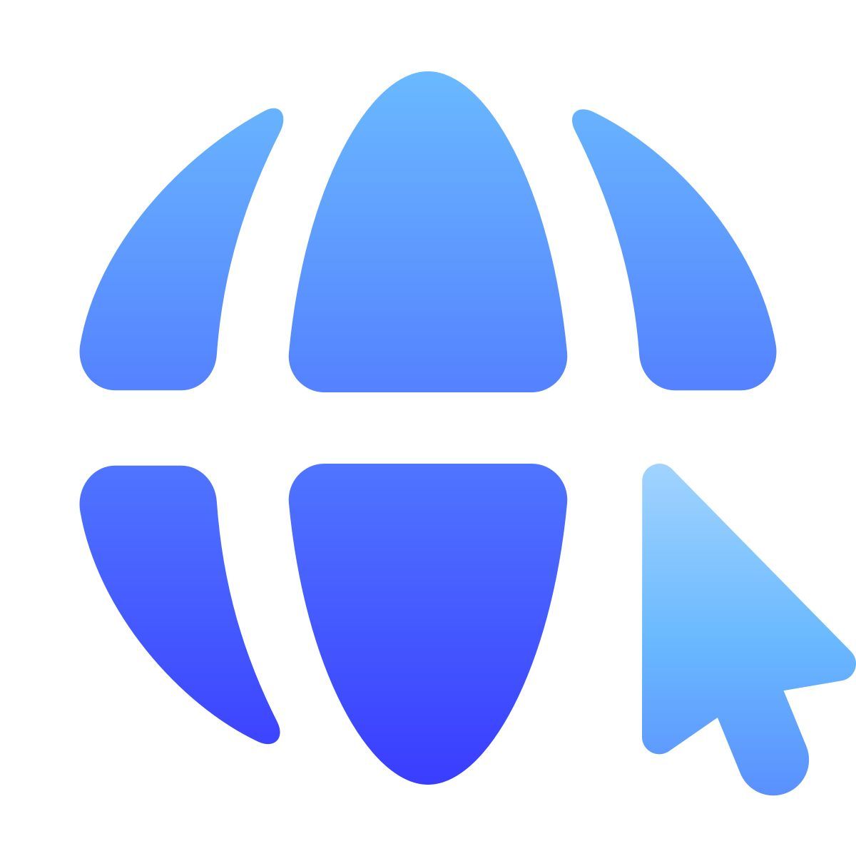 softteal gradient style 互联网 icon