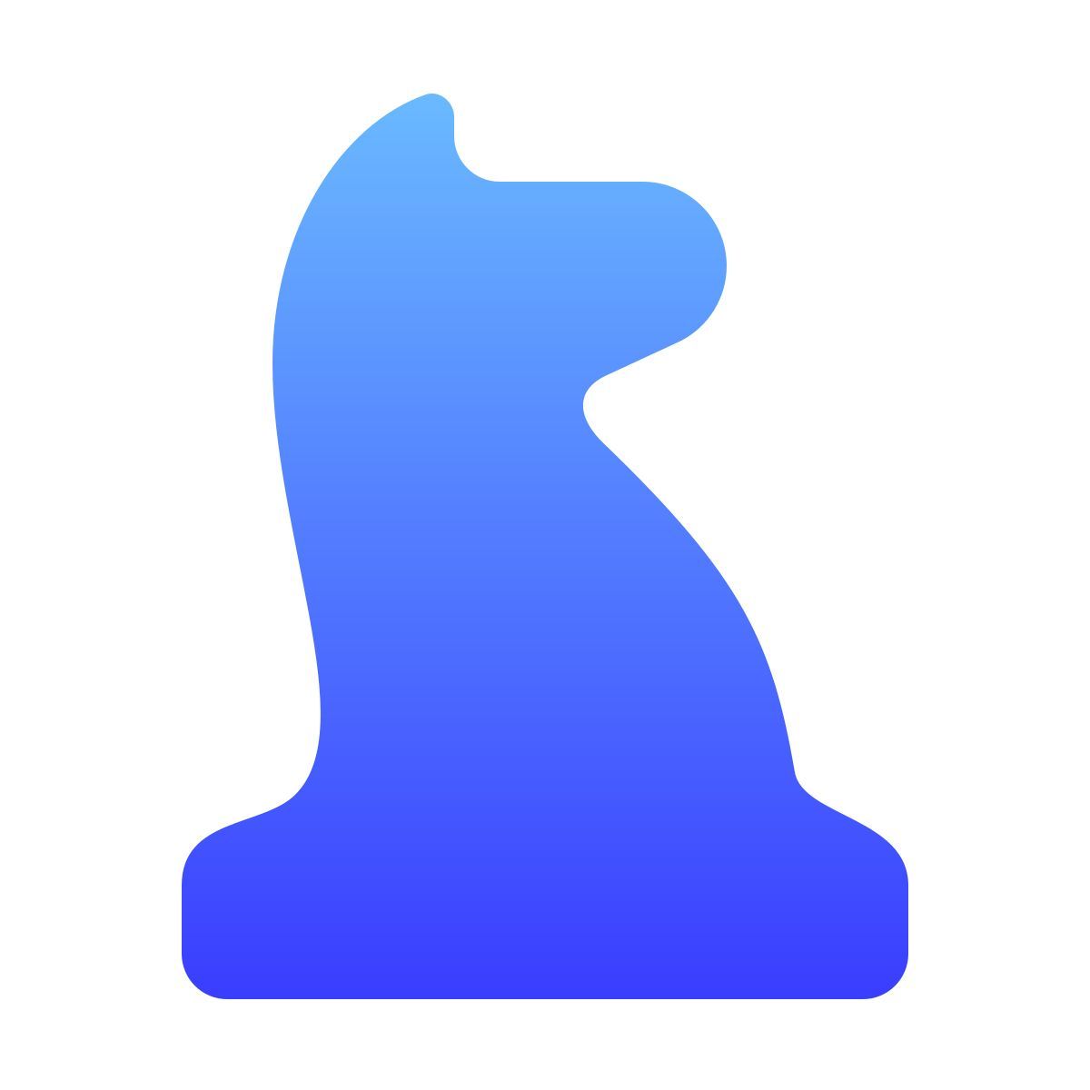 softteal gradient style 骑士 icon