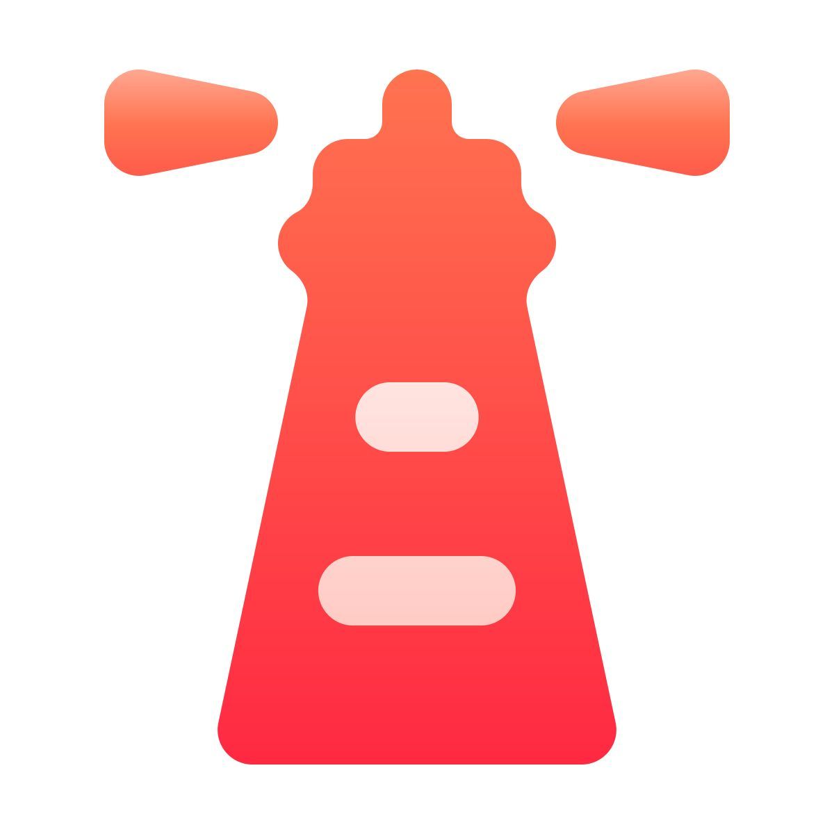 softteal gradient style phare icon