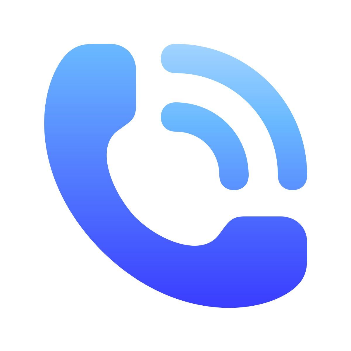 softteal gradient style 铃声音量 icon