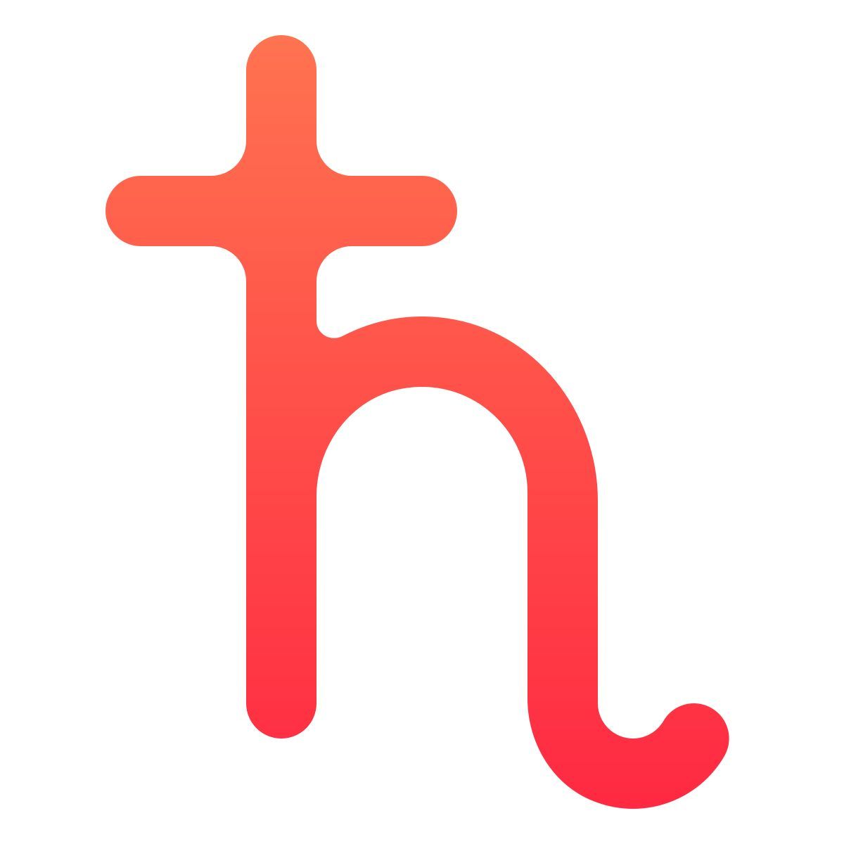 softteal gradient style saturn symbol icon