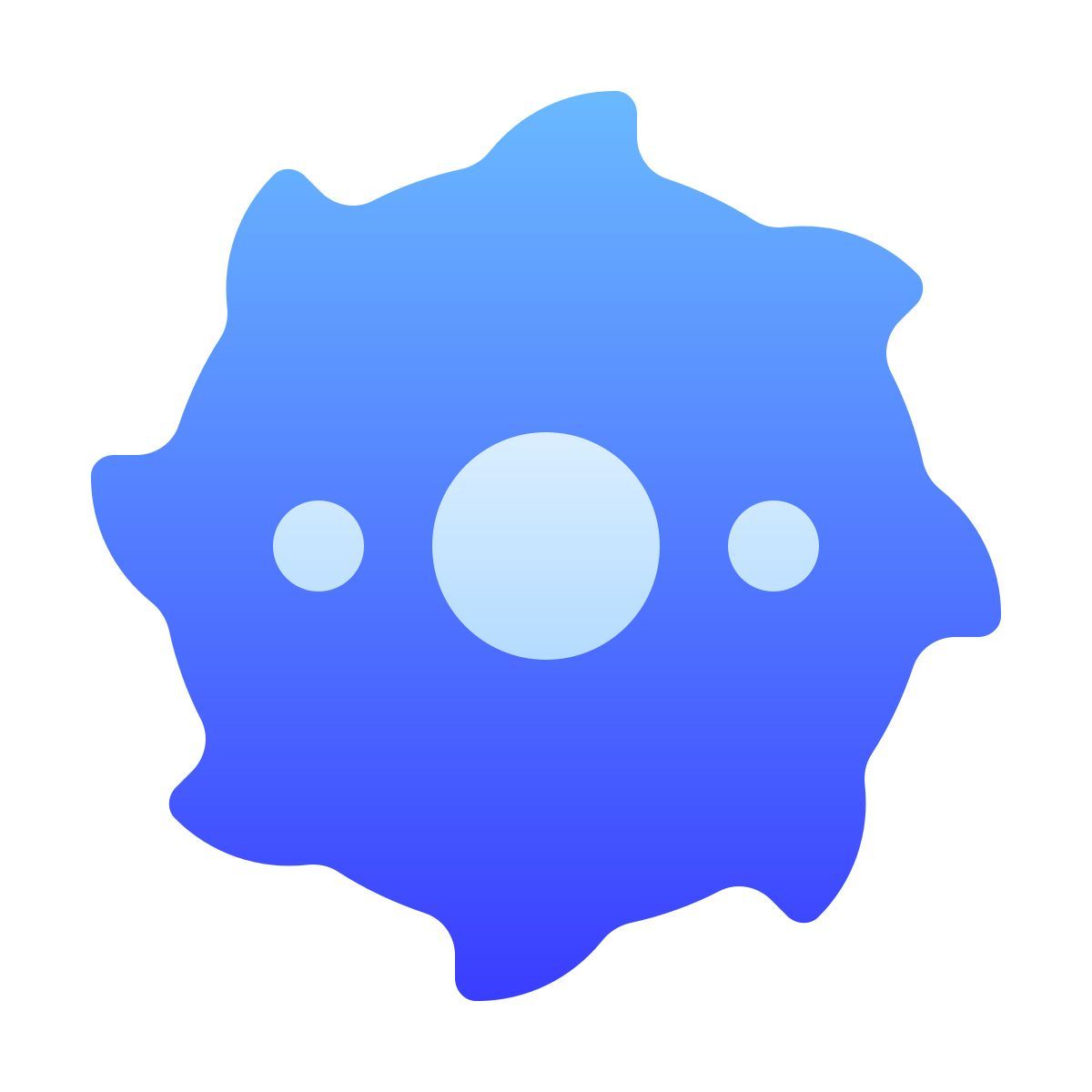 softteal gradient style lâmina de serra icon