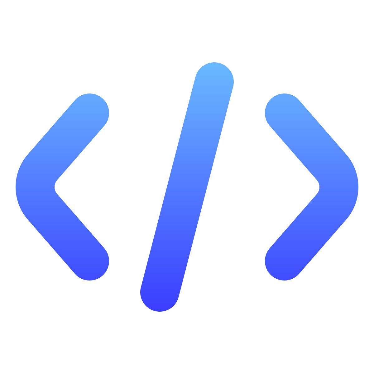 softteal gradient style quellcode icon