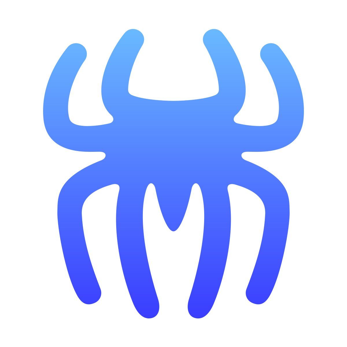 softteal gradient style spider man nouveau icon