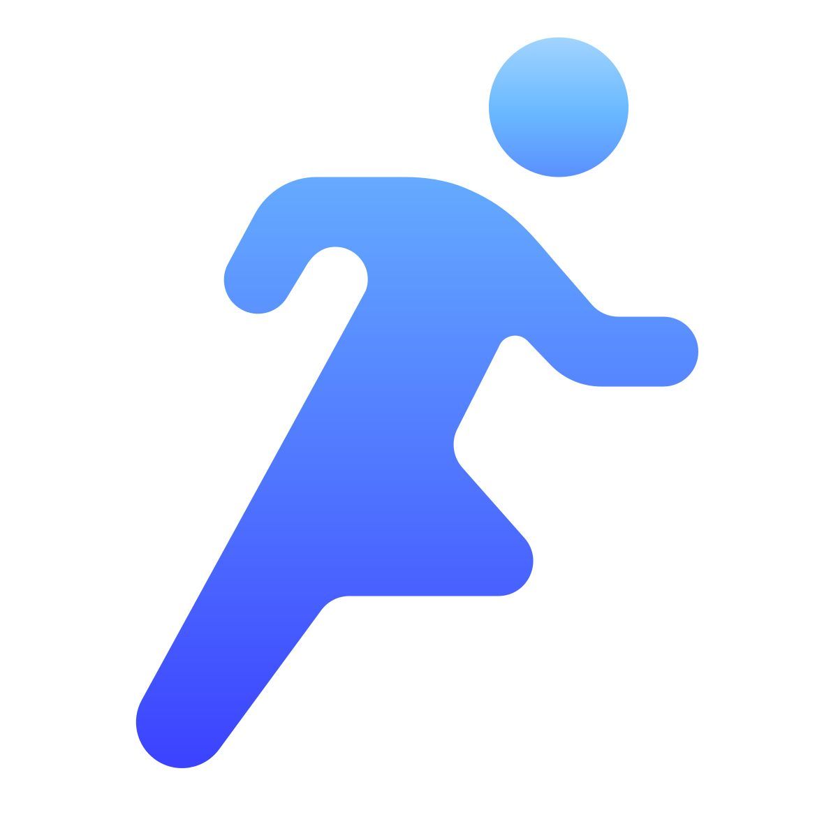 softteal gradient style modalità sport icon