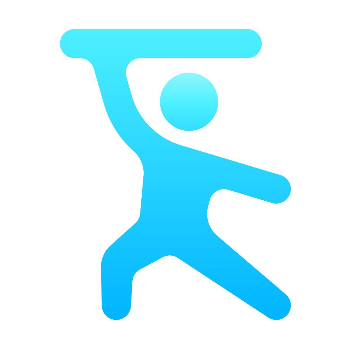 softteal gradient style stockkampf icon