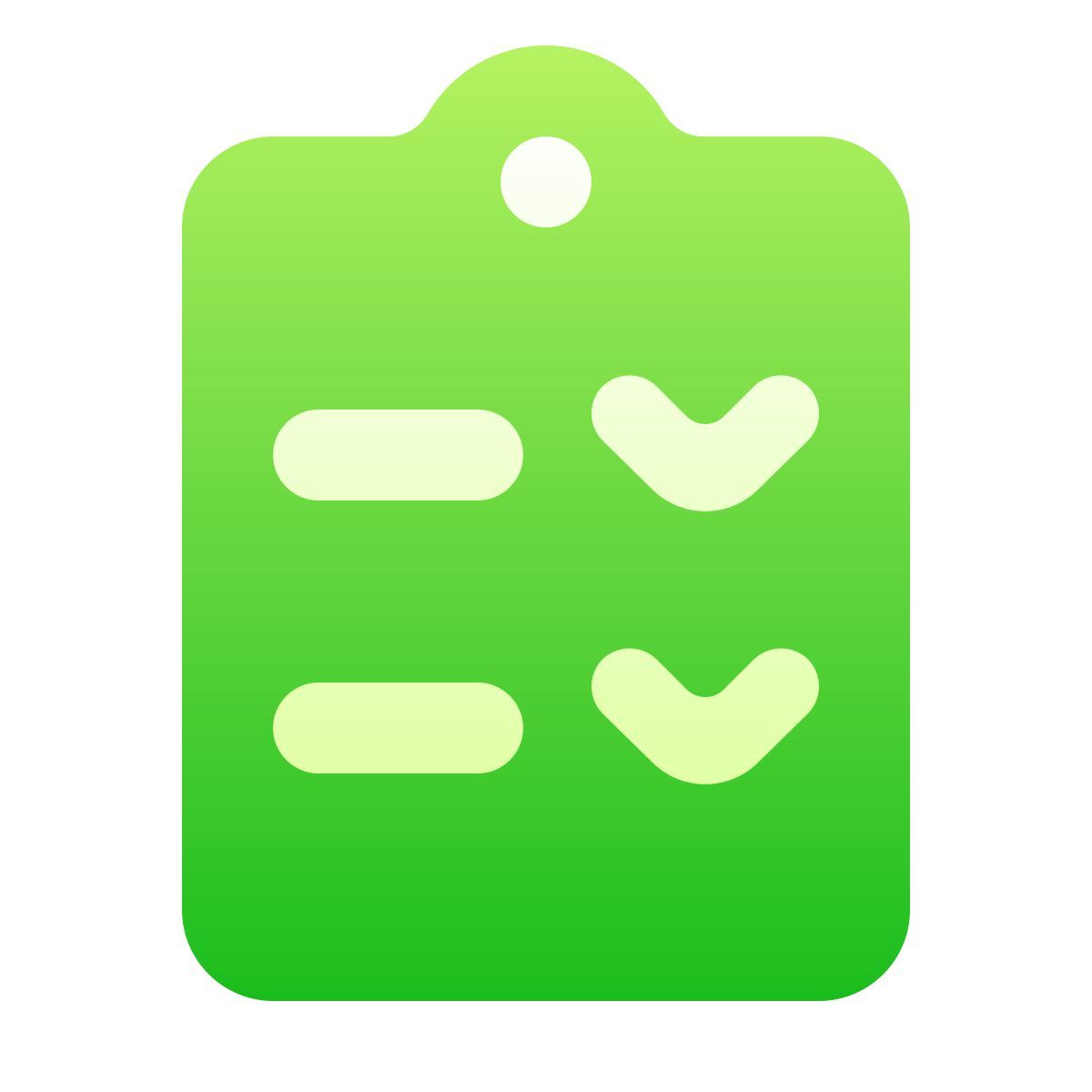 softteal gradient style test passed icon