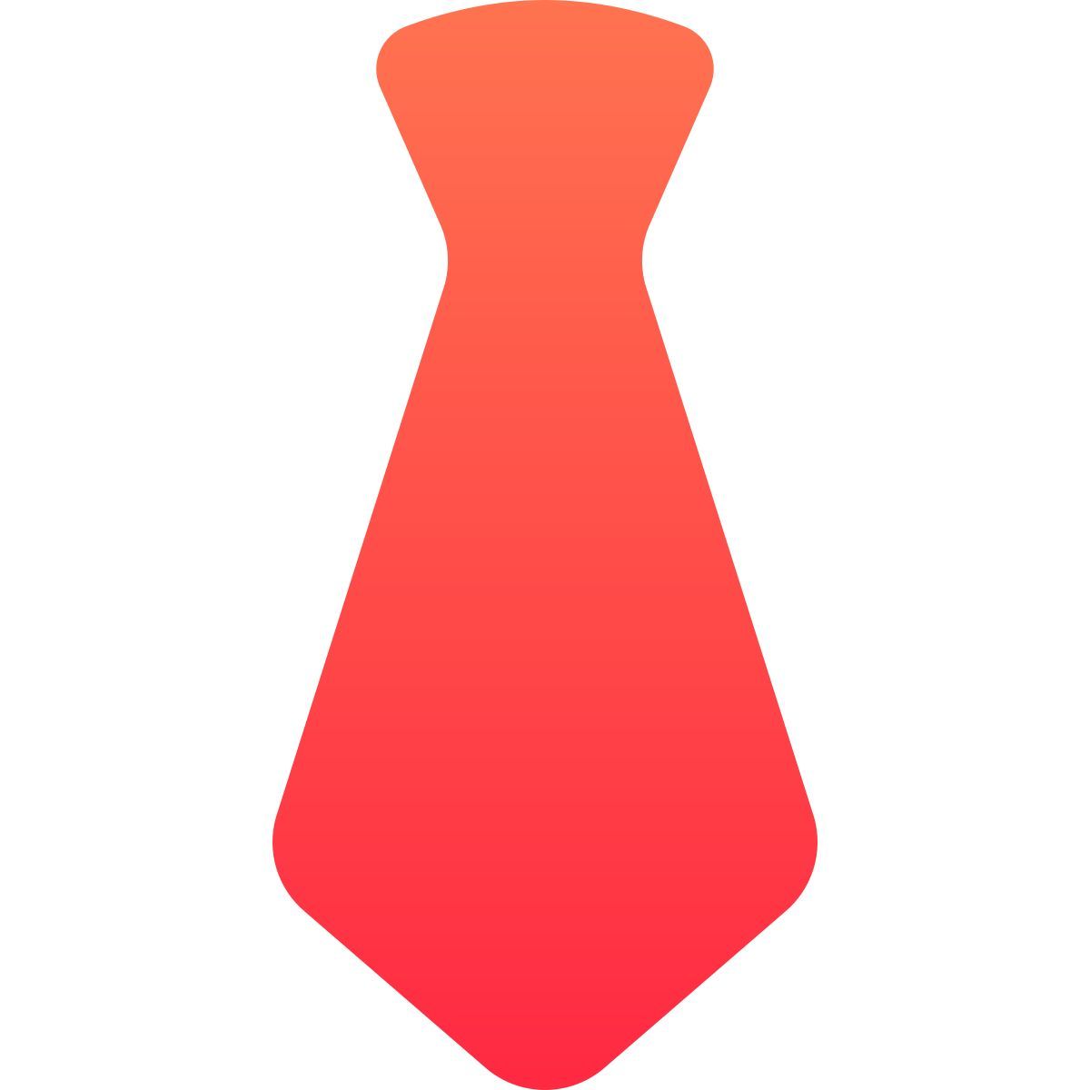 softteal gradient style cravate icon