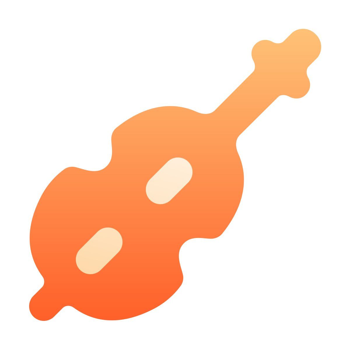 softteal gradient style geige icon