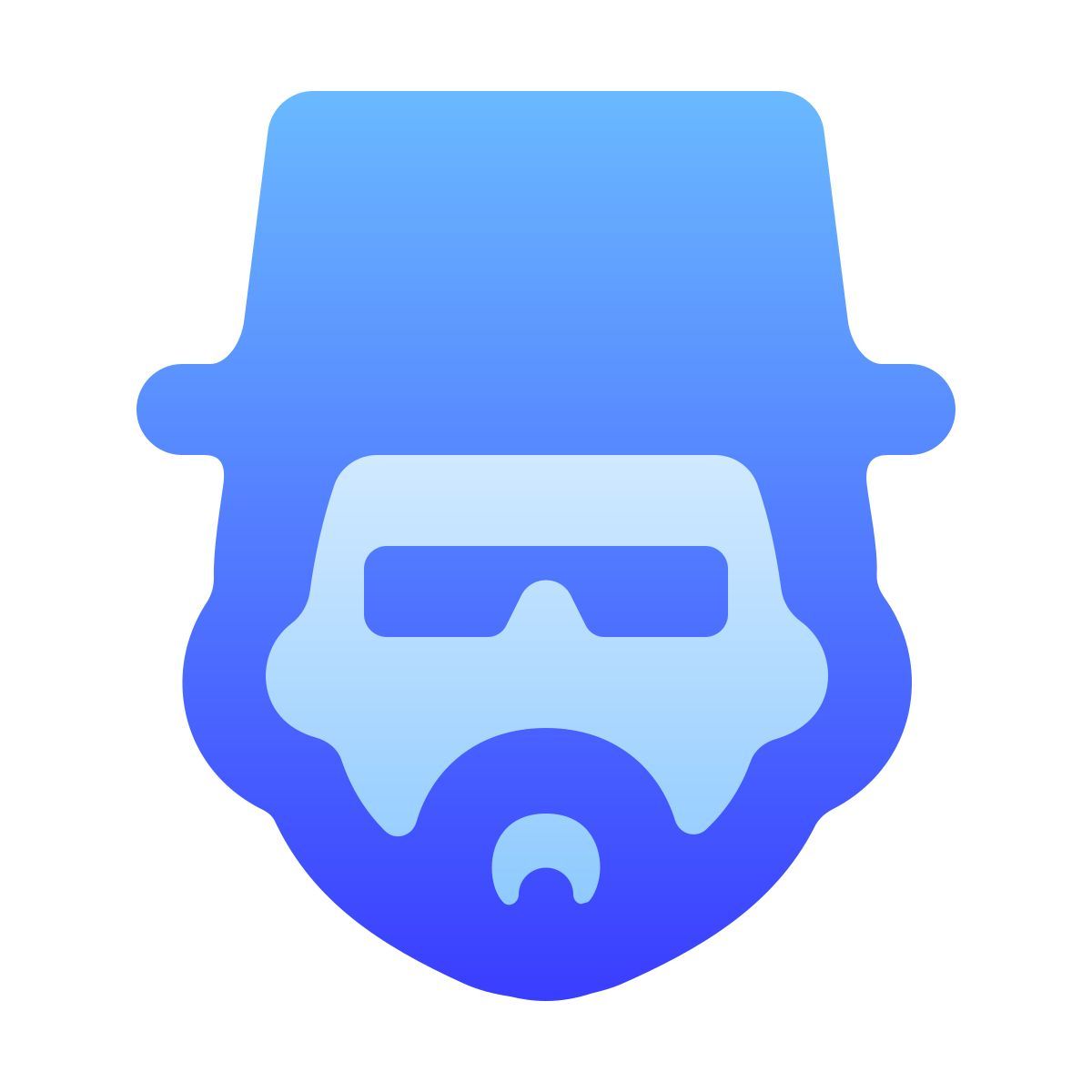 softteal gradient style walter white icon