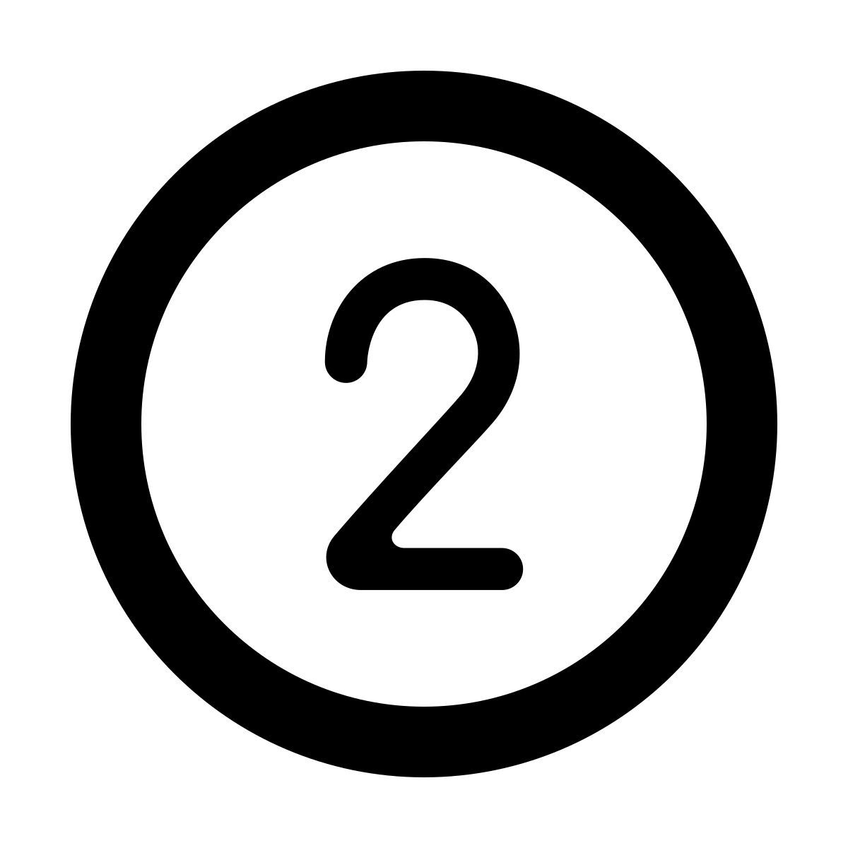 softteal line style zwei icon