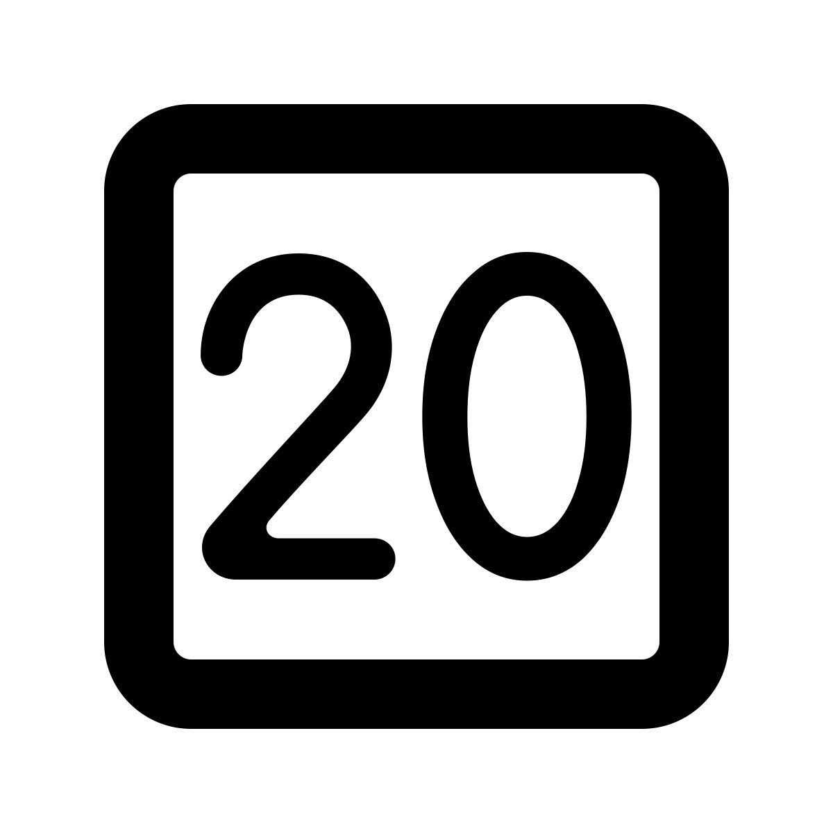 softteal line style 20 icon