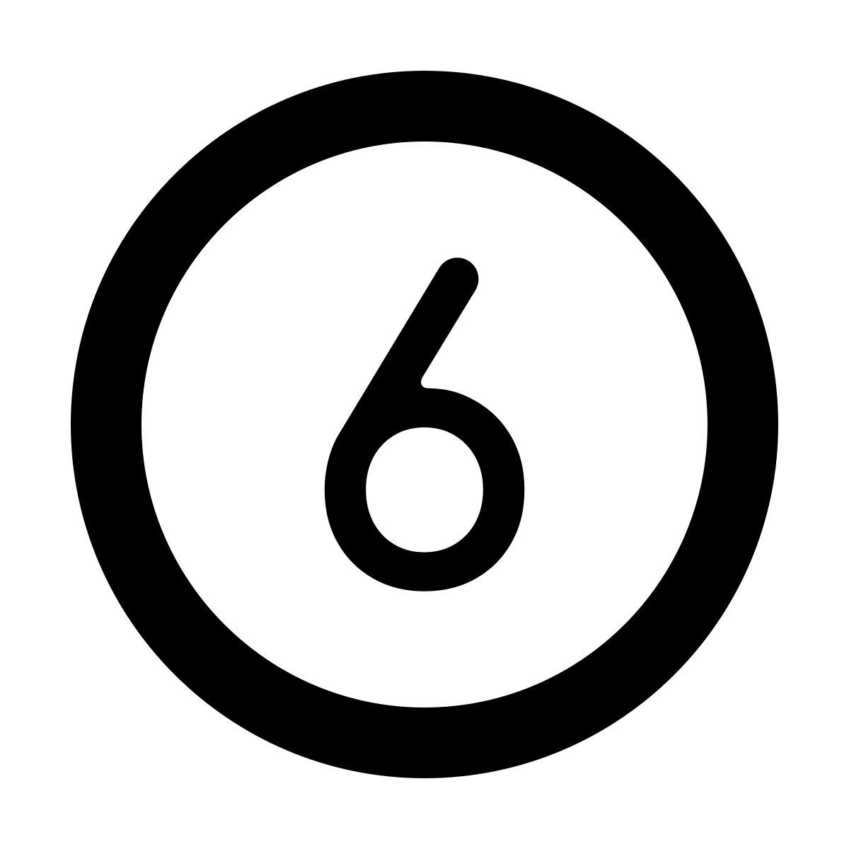 softteal line style 6 icon