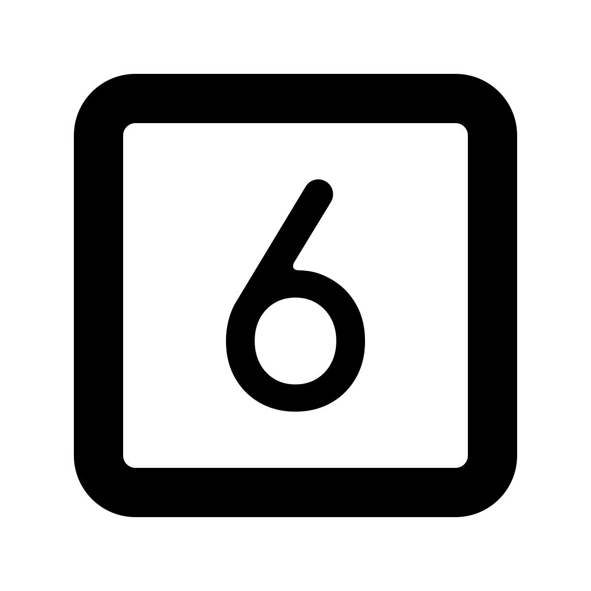 softteal line style 6 icon