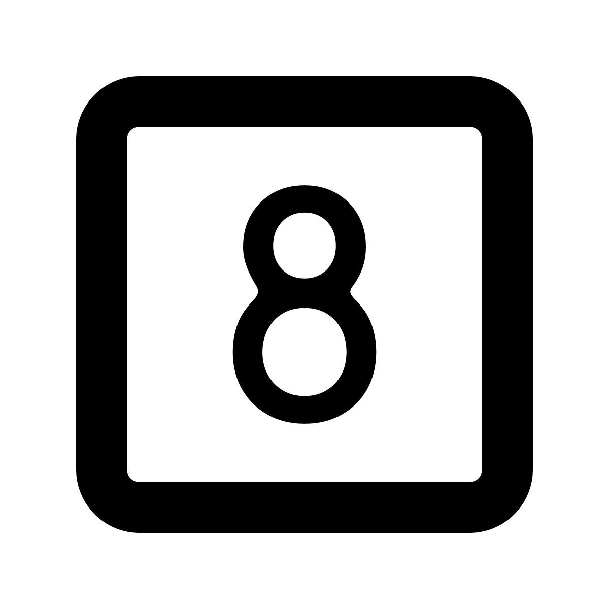 softteal line style 8 icon