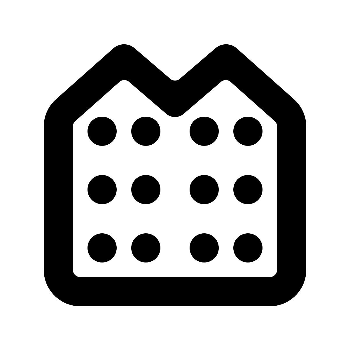 softteal line style 公寓 icon