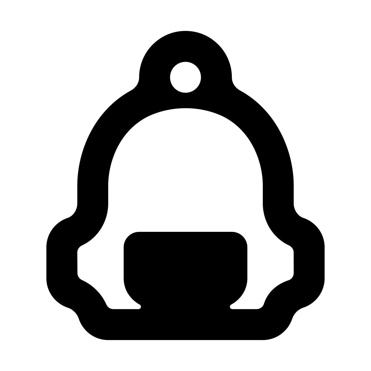 softteal line style 배낭 icon