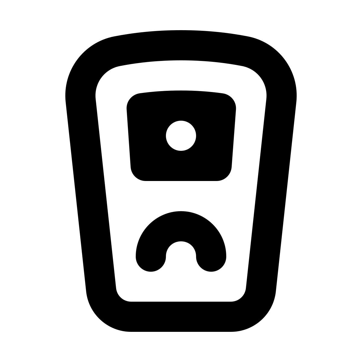 softteal line style körperkamera icon