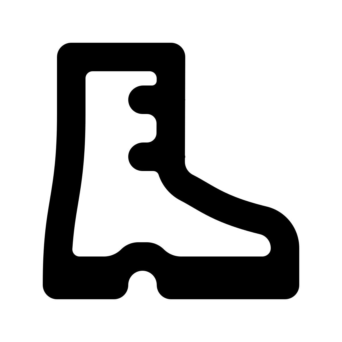 softteal line style chuteiras icon