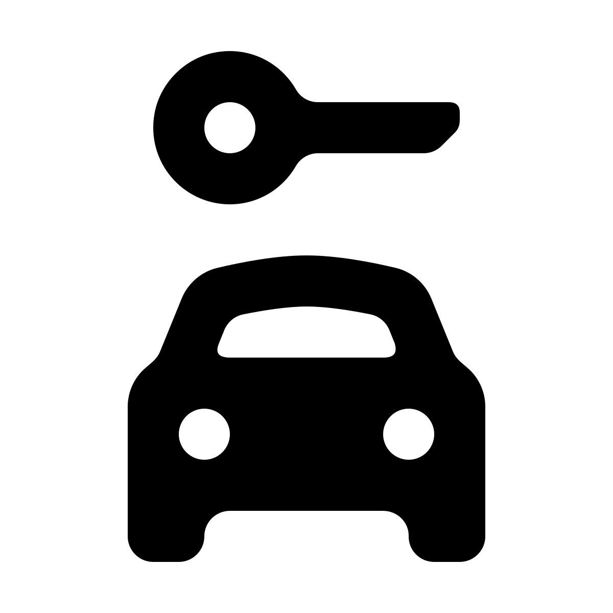 softteal line style autovermietung icon