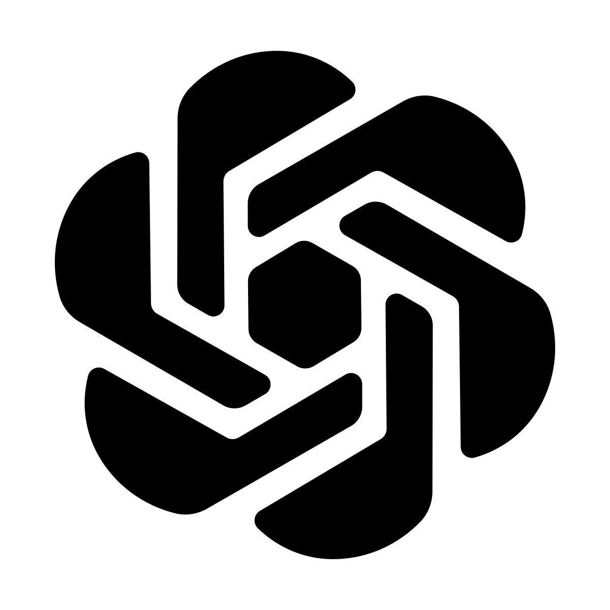 softteal line style chatgpt icon