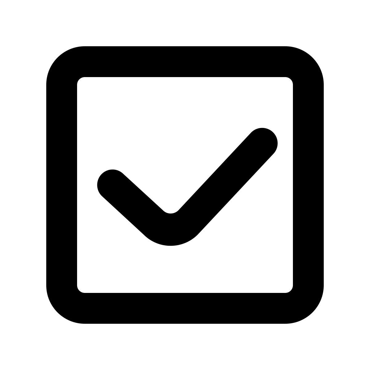 softteal line style checked checkbox icon