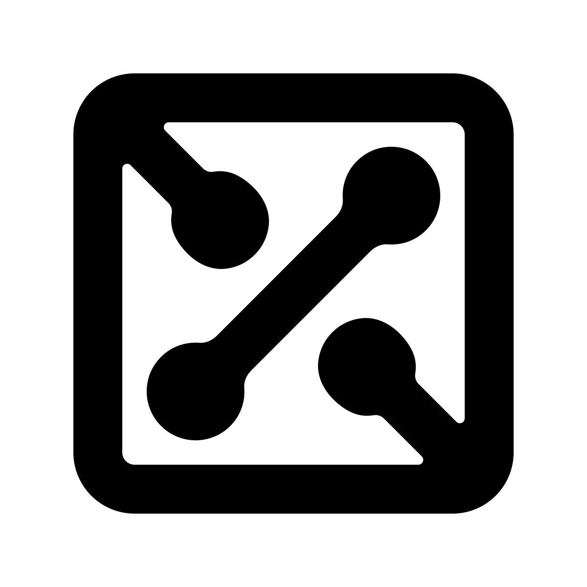 softteal line style circuito icon