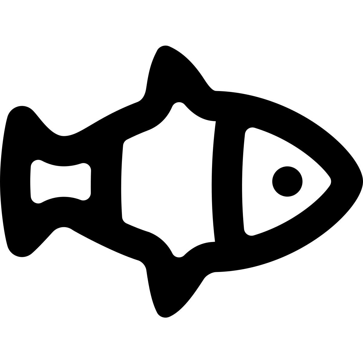 softteal line style peixe palhaço icon