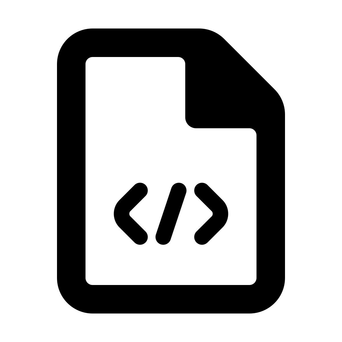 softteal line style archivo de código icon