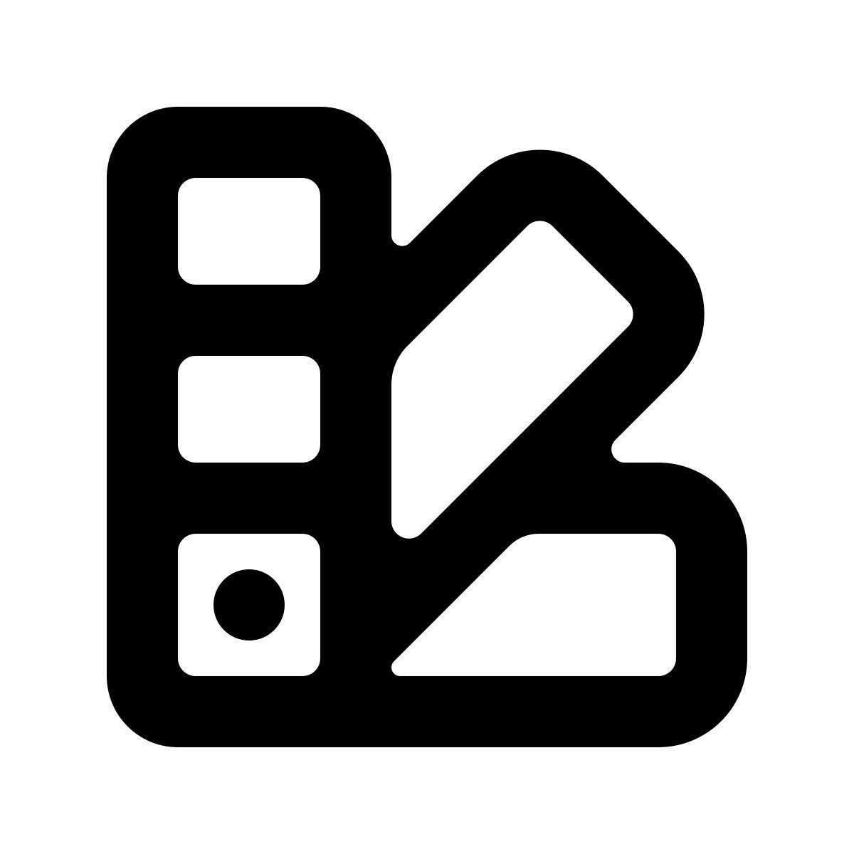 softteal line style color palette icon