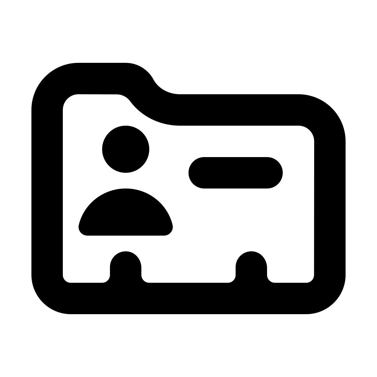 softteal line style 連絡先カード icon