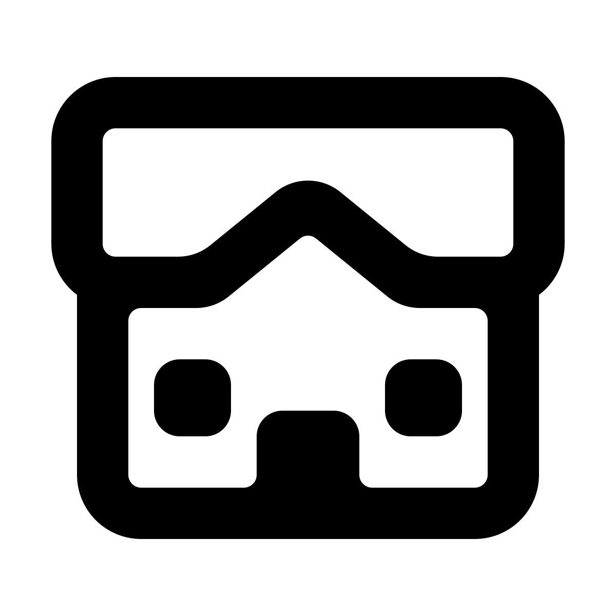 softteal line style 茅屋 icon