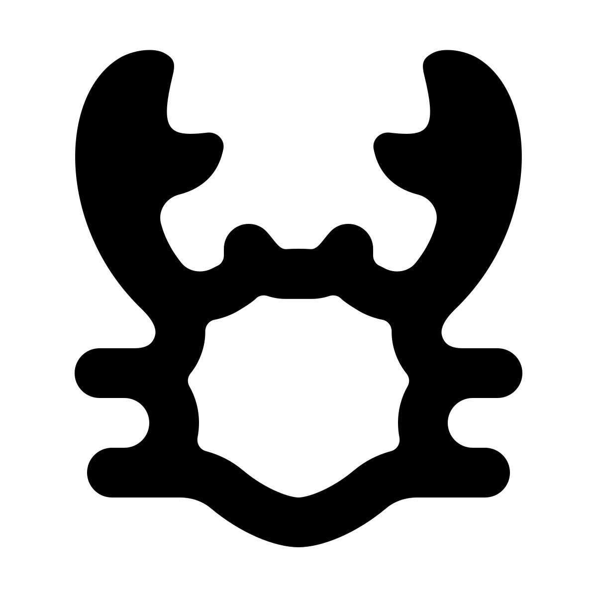 softteal line style краб icon