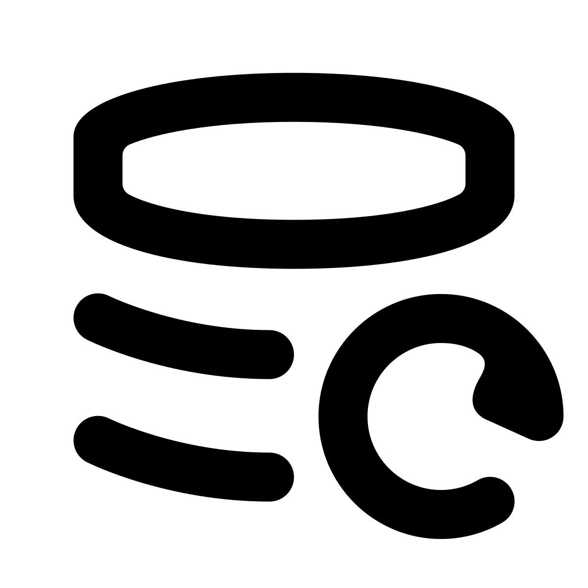 softteal line style data backup icon