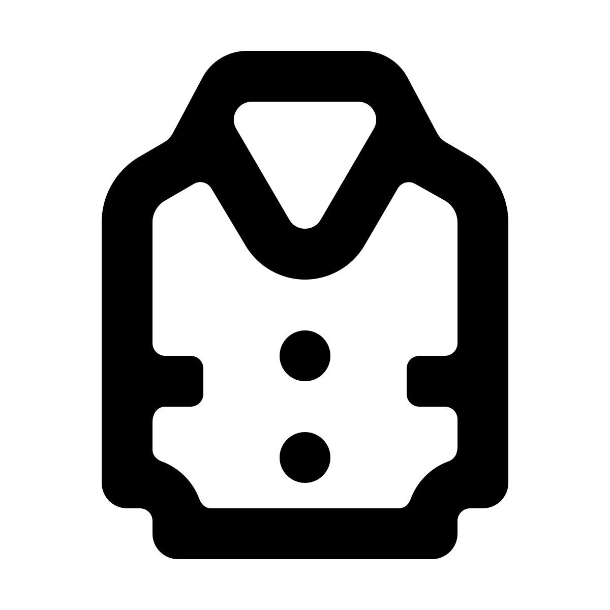 softteal line style jaleco do médico icon
