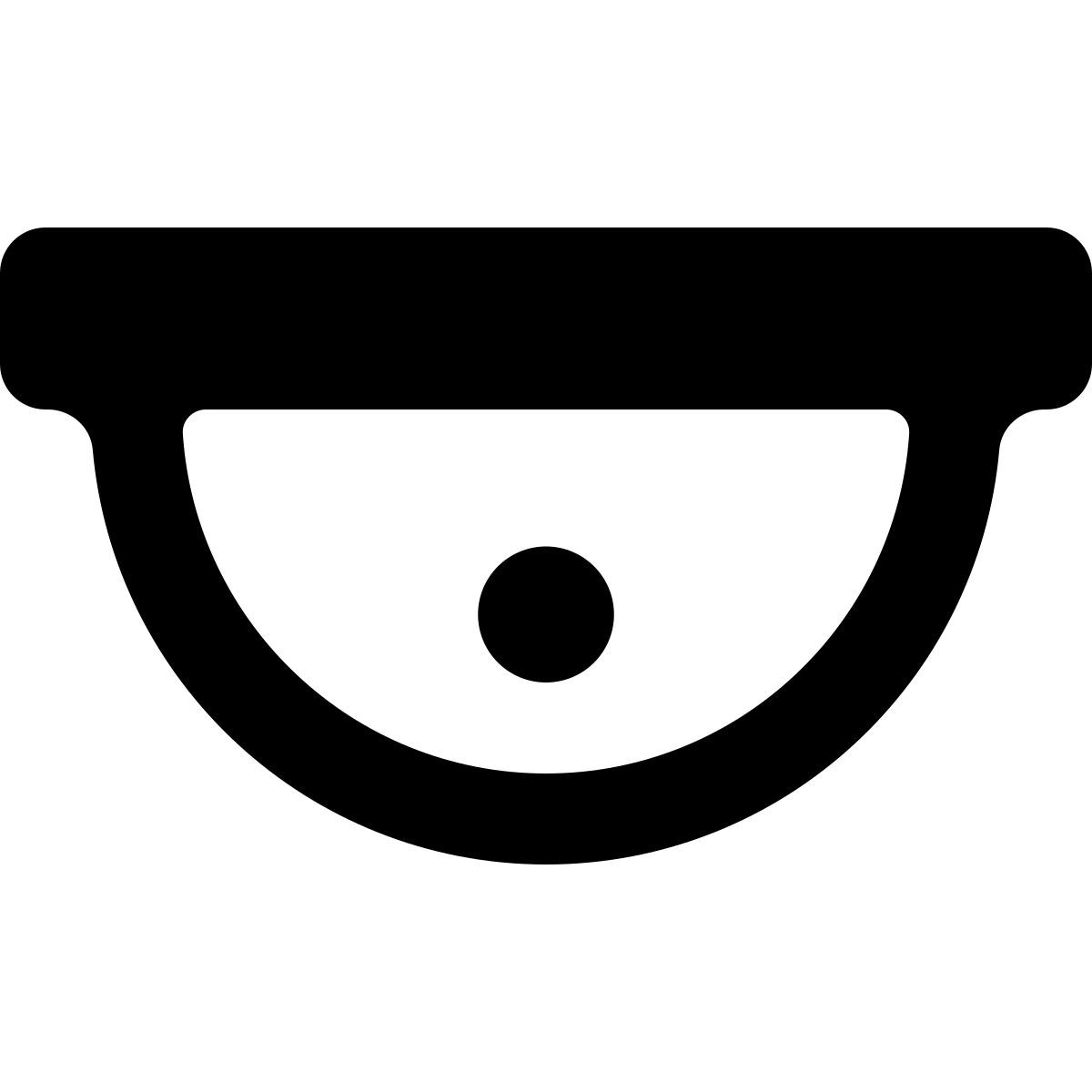 softteal line style caméra dôme icon