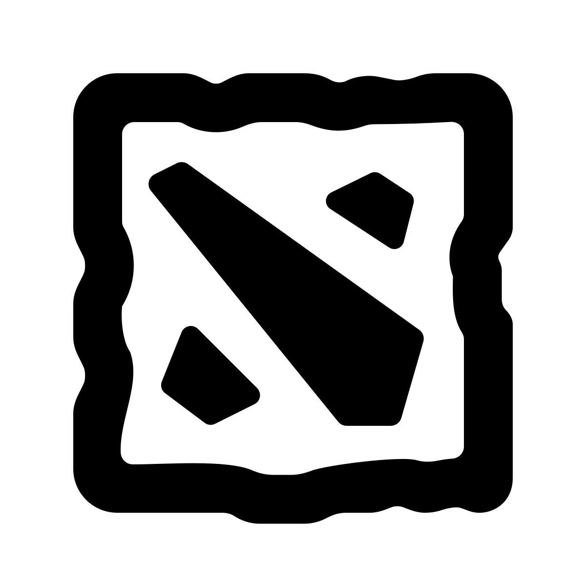 softteal line style dota 2 icon