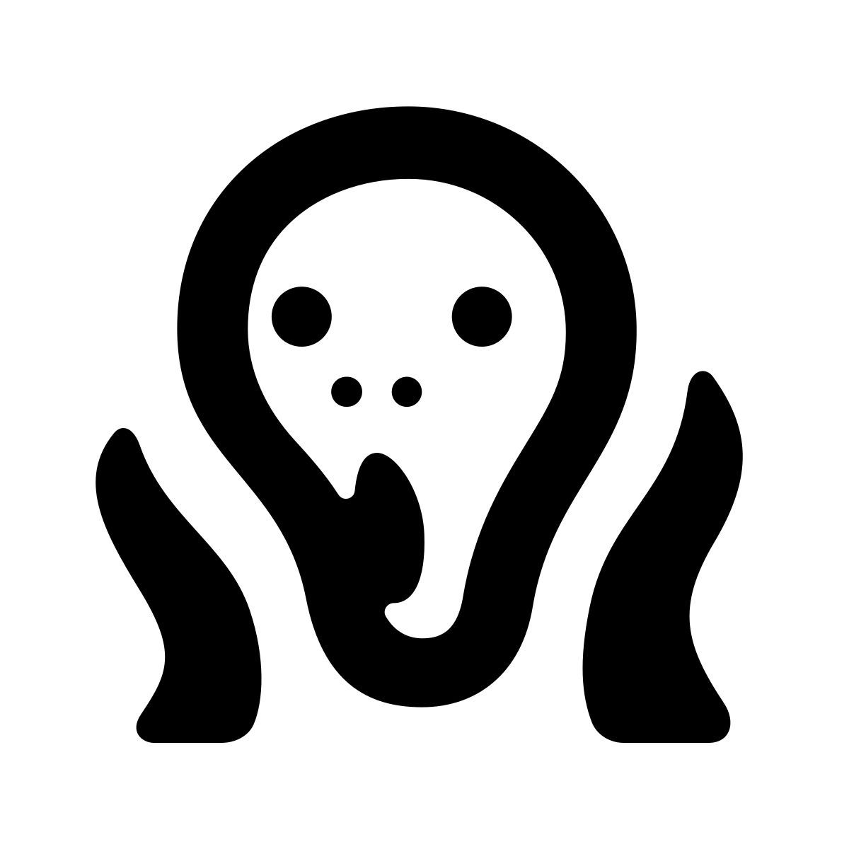 softteal line style 爱德华·蒙克 icon