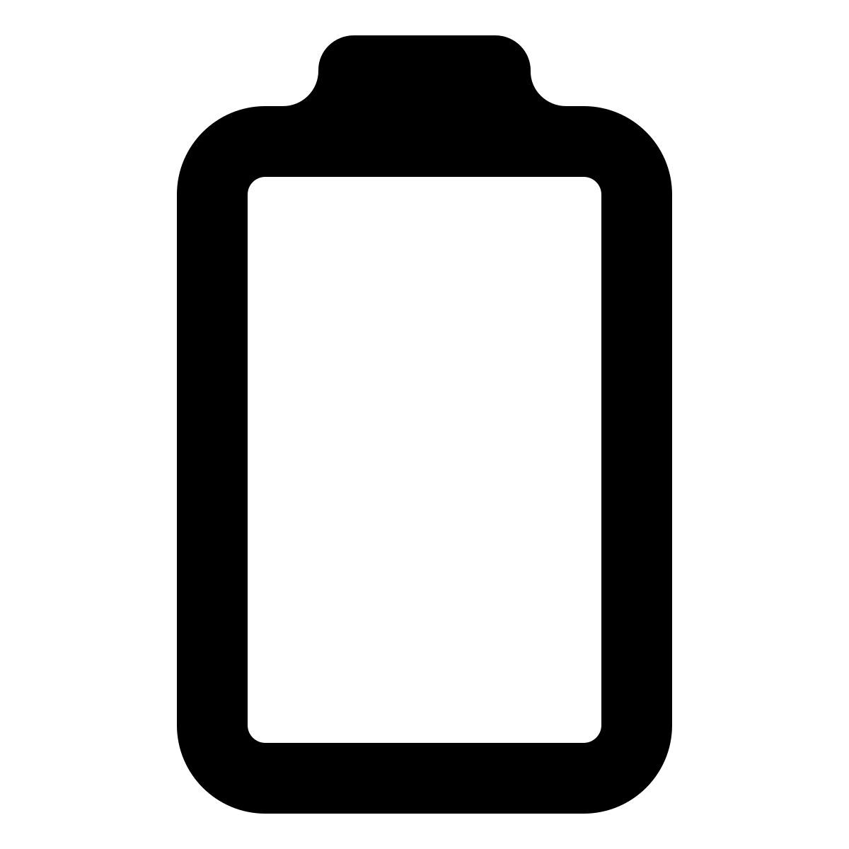 softteal line style батарея разряжена icon