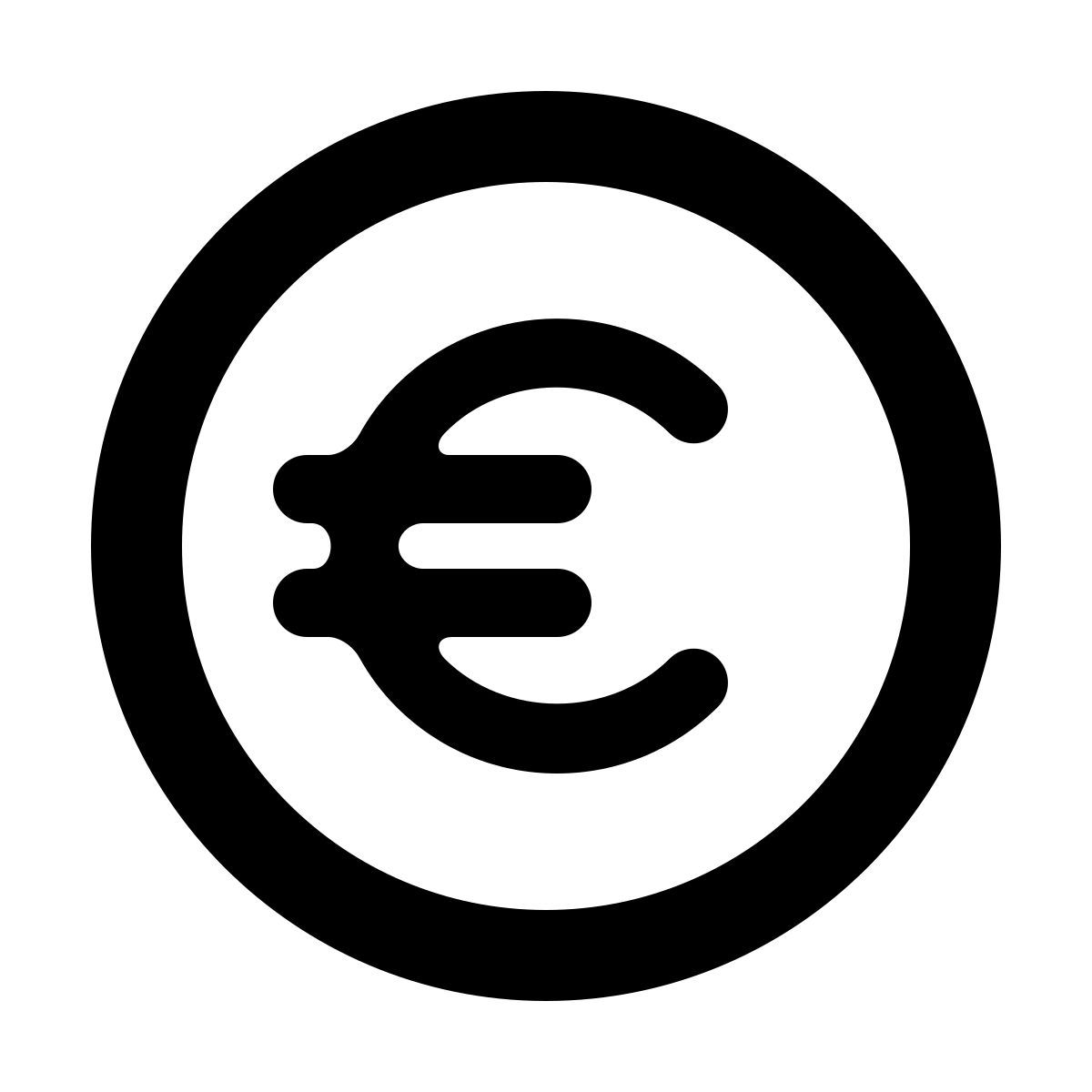 softteal line style euro icon