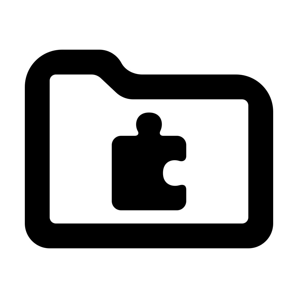 softteal line style extensions folder icon