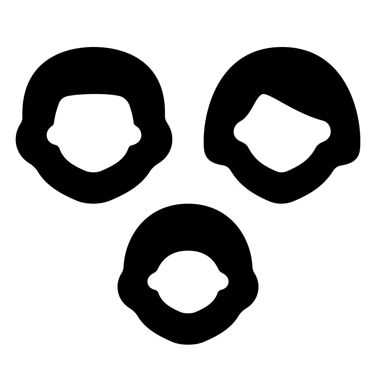 softteal line style 家庭男人女人 icon