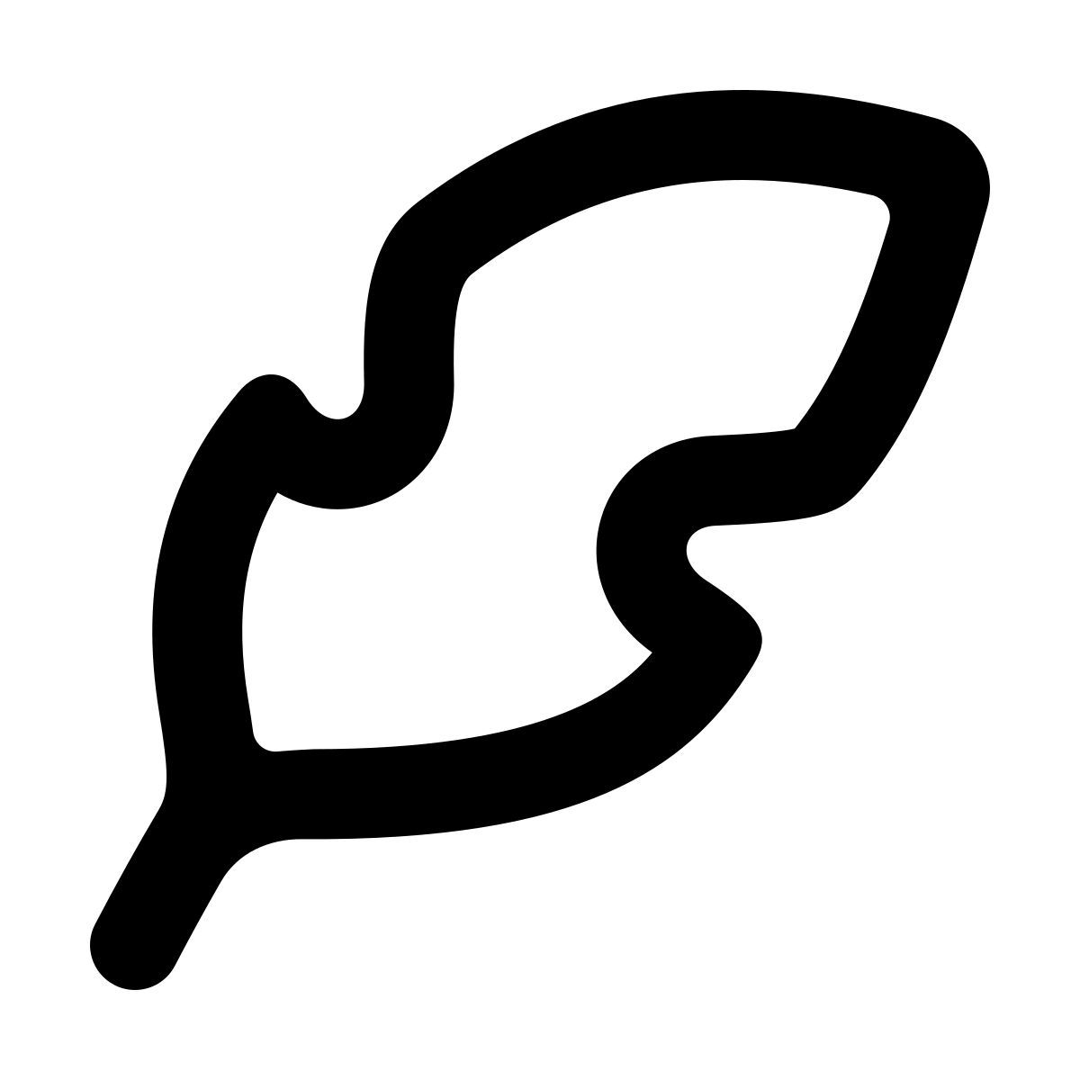 softteal line style imbottito in piuma icon